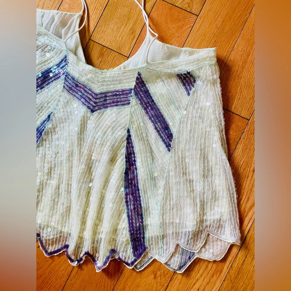 Free People Sequin Embellished Camisole - Picture 8 of 11